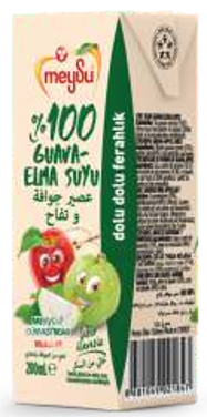 %100 Guava-Elma Suyu